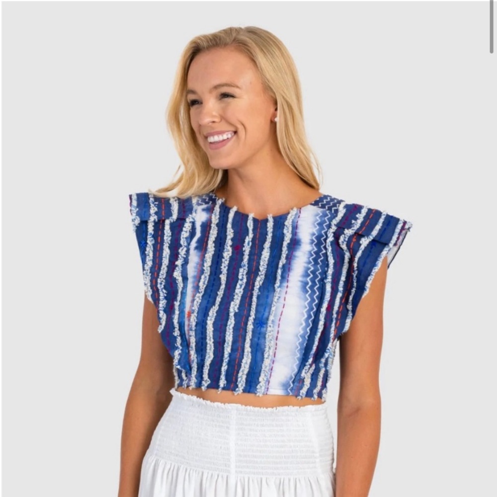 Koch Cecilia top in color sea stitch
